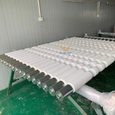 Quality  Annealing Furnace Fused Silica Roller Threaded Quartz Ceramic Rollers factory