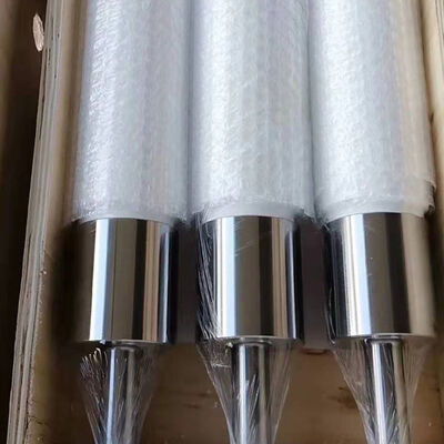 Silicon Steel Production Fused Silica Roller For Glass Tempering Furnace