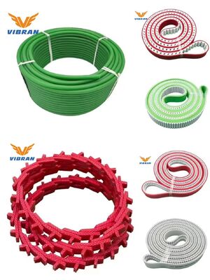 Rubber Conveyor Timing Belt 10m/Min Vulcanized Conveyor Belt