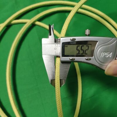 5.5mm*5.5mm Kevlar Braided Rope High Strength